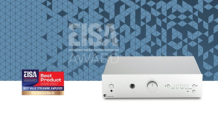 Pro-Ject Uni Box S3 взял EISA в категории «Best Value Streaming Amplifier 2026-2027»