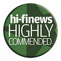 «Высокая рекомендация» по версии издания Hi-Fi News (Великобритания)