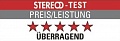 «Лучший в своем классе» по версии журнала Stereo (Германия)